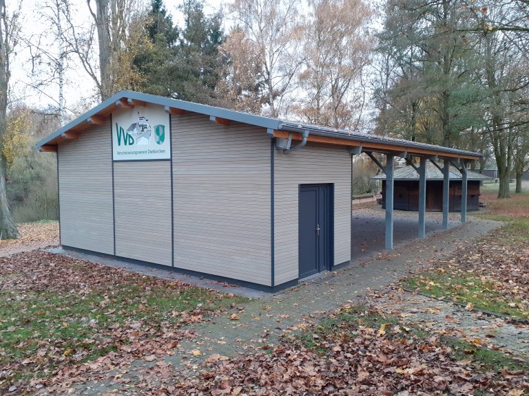 Baufortschritt Lahnpavillon