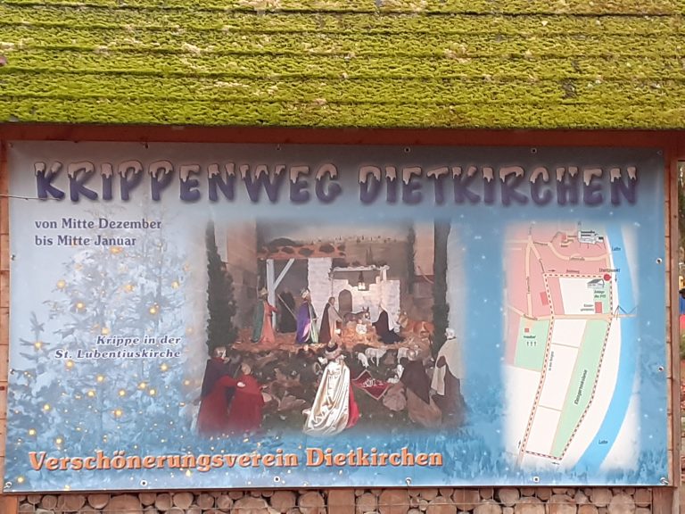 Krippenweg ab 13. Dezember 2025