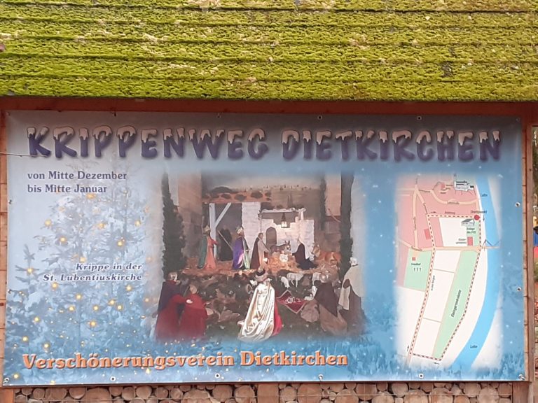 Krippenweg öffnet am Samstag, 12. Dezember 2026